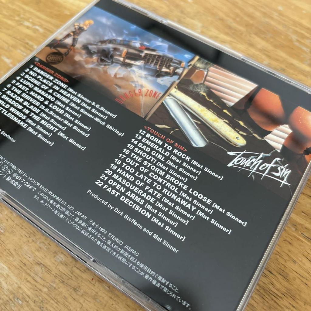 [USED] Sinner/“Danger Zone” “Touch of Sin”