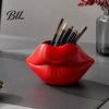 Personalized Gift for Her Lip Shaped Storage Box, Decorative 3D Printed PLA Sculpture, Functional Tabletop Sculpture Creative Art Ornament Makeup