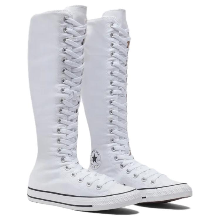 Converse Кеды All Star с высоким верхом Удобные кеды с высоким верхом из парусины Унисекс Белые