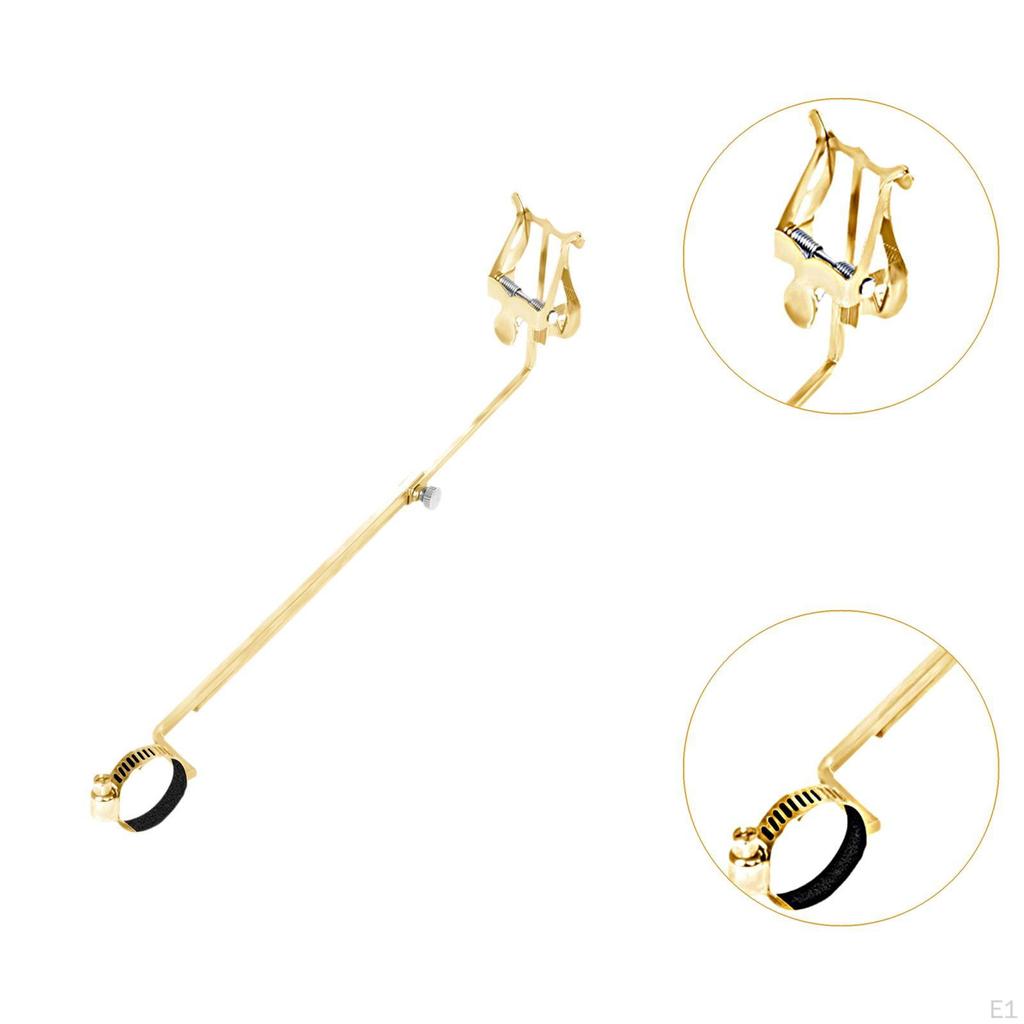 Music Sheet Clip Clarinet Lyre Portable Universal Instrument Accessory Professional Marching