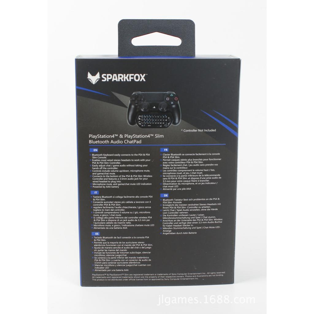 Мини-клавиатура для PS4, сверхкомпактная игровая клавиатура для сообщений, беспроводная игровая клавиатура Bluetooth для контроллера PlayStation4 PS4