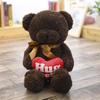 Teddy Bear Sweater Hug Plush Doll for Girls - Valentine's Day or Birthday Gift
