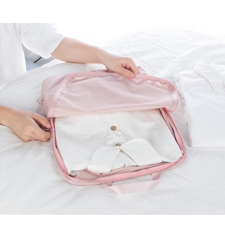 Portable Travel Dispenser & Storage Bag - Laundry & Luggage Organizer (Large) M