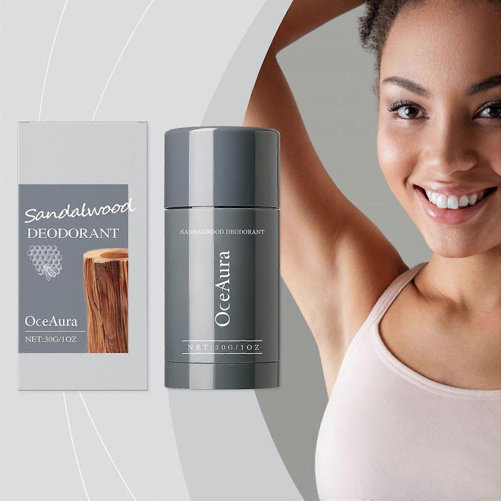 Sandalwood scented body stick, gentle cleansing, fresh and refreshing, portable