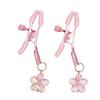 Colorful Metal Nipple Clamps With Chain Set Woman Rainbow Nipple Clips Breast Bondage Restraint Slave Fetish Female Sex Toy