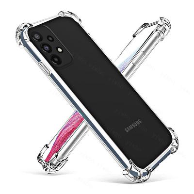 Прозрачный противоударный чехол для Samsung Galaxy A13 A23 A33 A53 A73 5G Sumsung A 13 23 33 53 73 04 04s 04e, мягкий силиконовый защитный чехол
