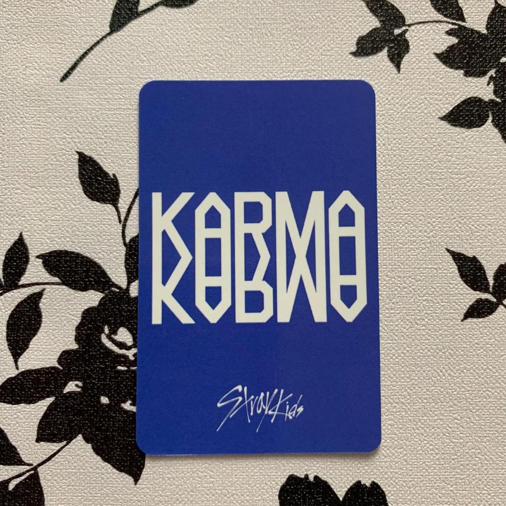 [USED] StrayKids USA KARMA TARGET Bonus Trading Card Changbin