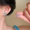 Серьги-пусеты с бахромой из круглых ракушек, стильные и простые, маленькие и свежие, с нишевым темпераментом, универсальные серьги, женские