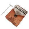 Kalimba 21 Keys Portable Small Thumb Piano Mahogany Metal Instrument Kit for Adults Kids Beginners