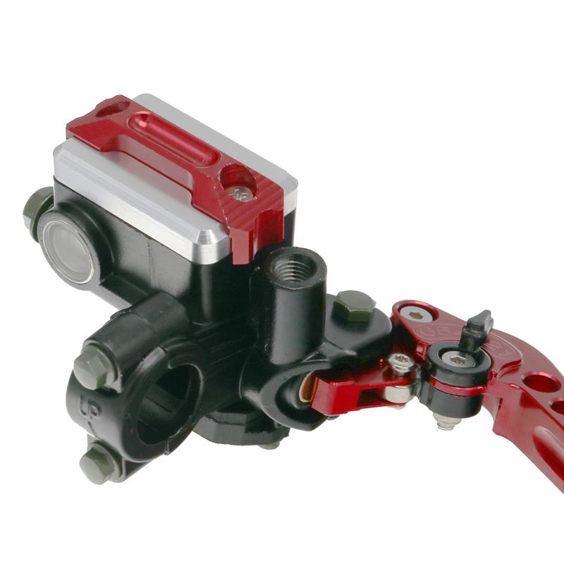 LMoDri, 1 пара, универсальный мотоцикл, 7/8 дюйма, 22 мм, главный тормозной цилиндр, бачок сцепления