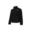 Nu-Utility Faux Shearling Warm Casual Stand Collar Jacket Women Jackets Black 586612-01