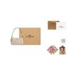 COACH Nolita Coated Canvas Shoulder Bag Small Women's Beige CY236-IMXI9