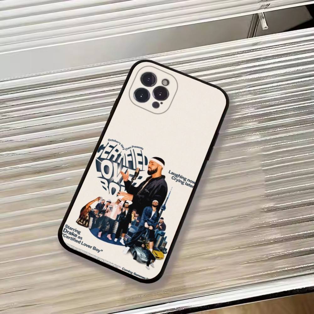 Чехол для телефона R-Rapper D-Drake Силиконовый Мягкий Для IPhone 17 16 15 14 13 12 11 X XR Plus Pro Max Plus