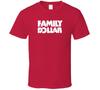 Футболка Family Dollar Крутой Хэллоуинский Костюм Футболка Сотрудника Унисекс Футболка