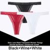 FINETOO 3PCS/Set Sexy S-XL Women Cotton Panties G-string Woman's Underwear Girl Lace Female Lingerie T-Back Lady Thong Intimates