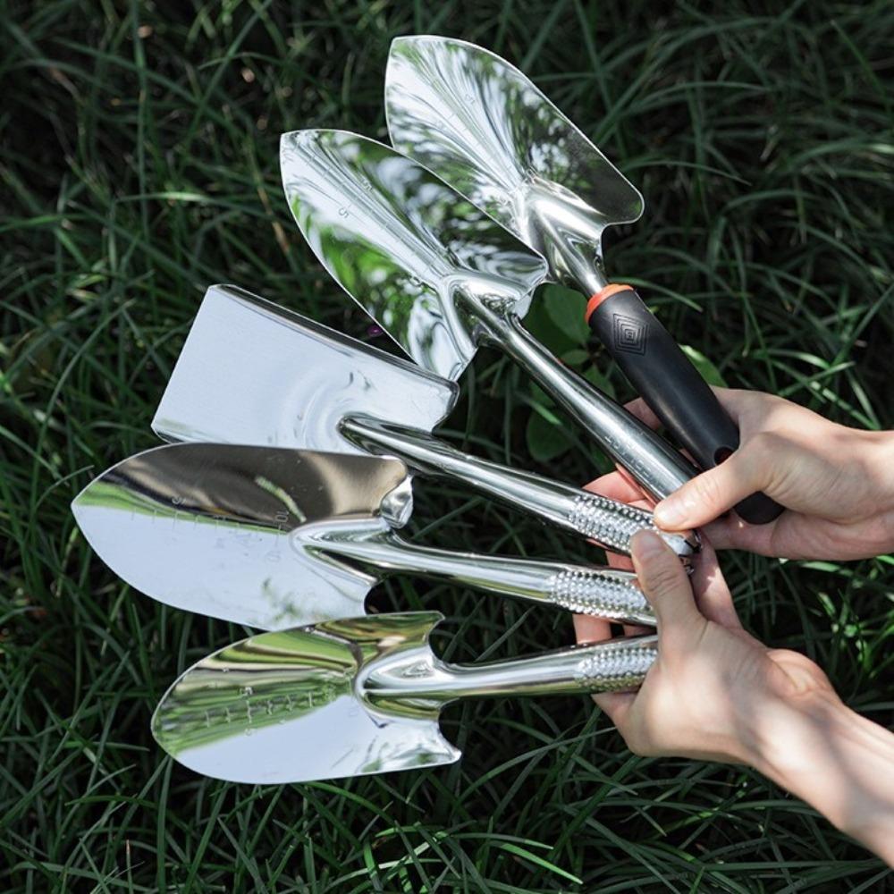 Stainless Steel Gardening Hand Tools Heavy Duty Trowel Garden Tool Garden Trowel Transplanting
