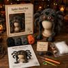 DIY Crochet Kit with Hood Hat, Handmade Knitted Animal Hat, Portable Creative Craft Gift for Beginners, 41 Styles