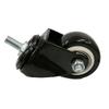 4Pcs 2 Inch M8x25mm 463LBS Universal Office Chair Caster Wheels Set Heavy Duty 2 Casters with Brake