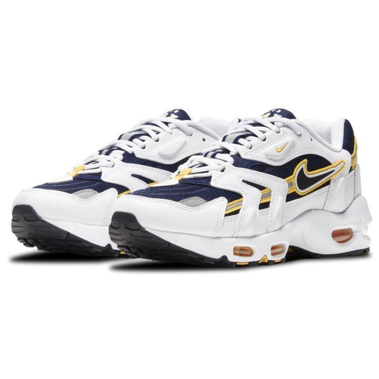 Nike Кроссовки унисекс Air Max 96 2 Goldenrod Белый Черный Полночь-Темно-синий CZ1921-100