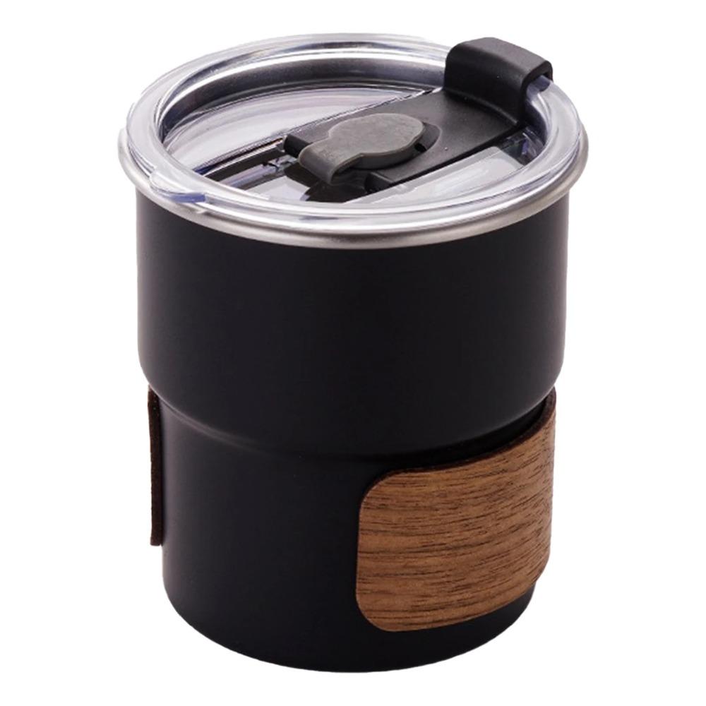 300ml Coffee Cup with Lid Water Cup Drinkware Coffee Camping Mug  Travel
