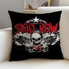 Rock SSkid RowS Cushion Cover Breathable and skinfriendly linen pillowcase square removable and washable cushion