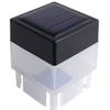 Solar Post Lamp, Square Walkway Light, Outdoor Patio Light, Lawn Fence Landscape Lights, Led Post Plastic Lamps