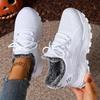 Cotton Shoes for Women, Winter Large-sized Thick-soled Shoes, Fleece Thick-soled Sports Shoes, Fleece Sports Shoes
