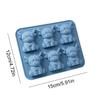 Силиконовая 3D форма для кубиков льда в виде шотландской коровы, легко извлекается. Формы для литья шотландского скота для ручного изготовления воскового мыла, поделок, домашнего декора