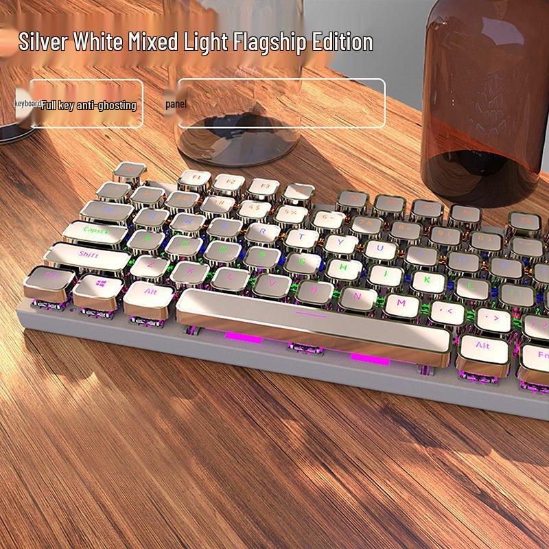 Qisha Flagship Mechanical Keyboard & Wired Mouse Set