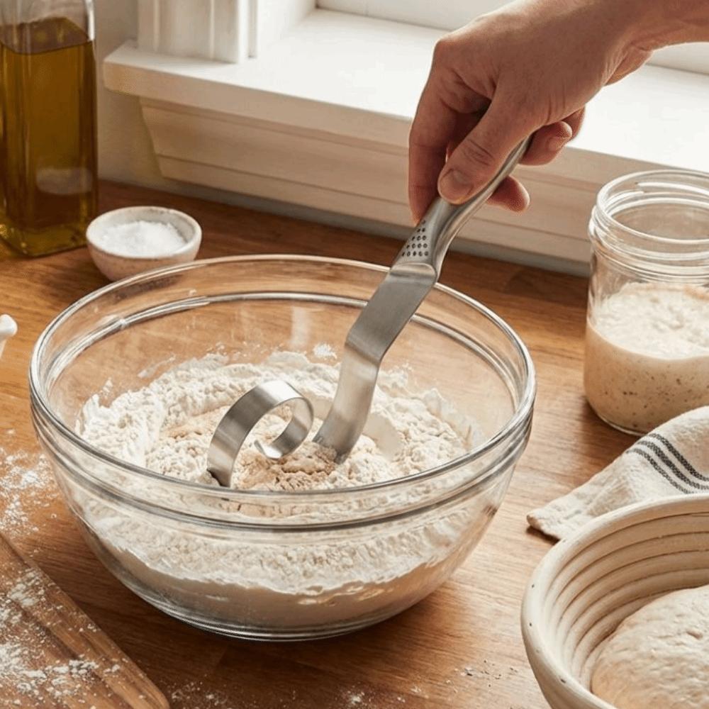 Ручной венчик-миксер, нож для нарезки лапши, аппарат для изготовления лапши из нержавеющей стали, для выпечки пиццы и выпечки