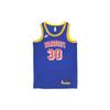 NBA 75th Anniversary Warriors Curry #30 Vintage Limited Edition Jersey Men Tops Blue DB4119-495