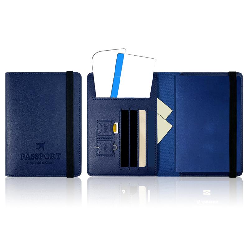 Водонепроницаемый держатель для паспорта, чехол для путешествий, PU кожаный кошелек для кредитных карт, симпатичная книжка для паспорта для женщин/мужчин, обложка для паспорта