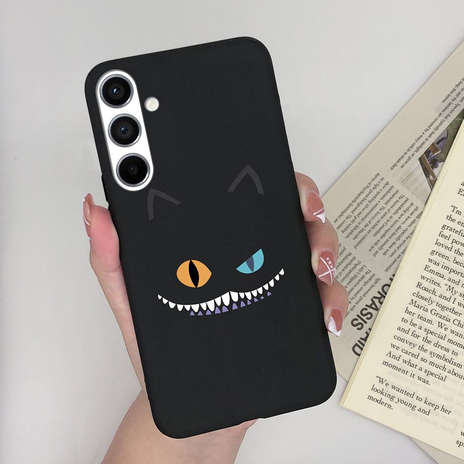 For Samsung A54 5G Case Cute Soft Silicone TPU Back Cover For Samsung GalaxyA54 A 54 Phone Case on SamsungA54 Coque Bumper Funda