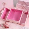 In-Stock Pink Flip-Top Gift Packaging Box for Perfume, Lipstick, and Skincare