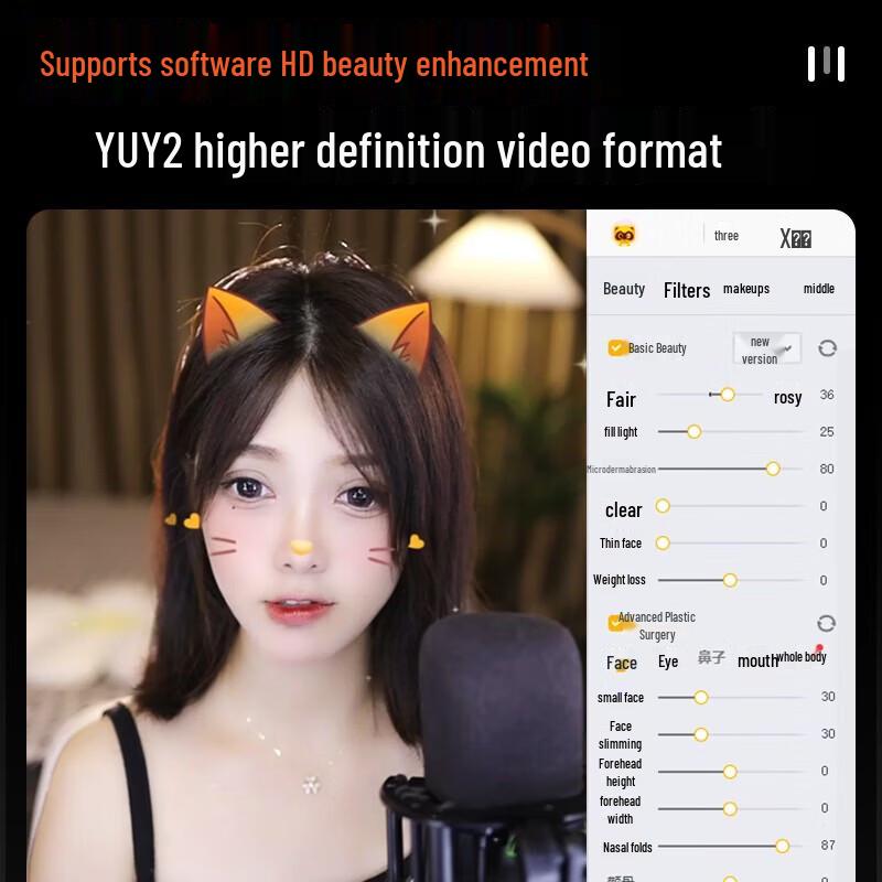 HuiBoShi T80S 4K Камера для прямых трансляций