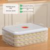 Dumpling Freezer Box - Fresh-Keeping and Quick-Freezing Storage for Wontons, Dumplings & Noodles