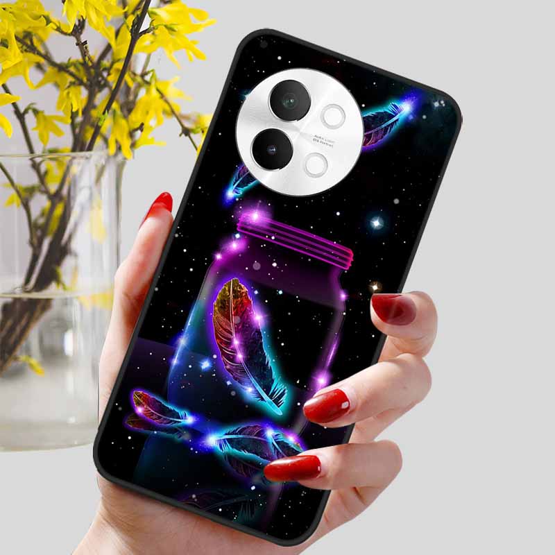 Чехол для Vivo V40 Lite 5G Модный Мягкий Силикон Милый Чехол для Телефона для Vivo V 40 Lite V40Lite 5G Защитная Задняя Крышка ТПУ Чехлы
