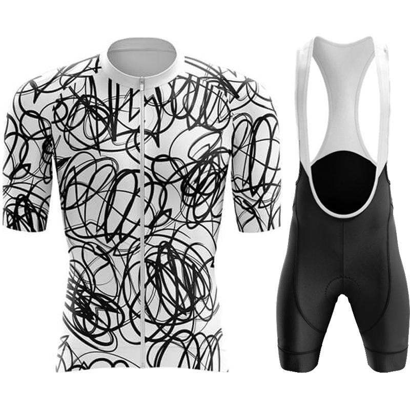 Cycle Jersey Men's Mtb Cycling Pants Summer Clothing 2025 Bib Bike Man Complete Tricuta Uniform Road Gel Sports Set Costume Suit