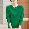 Women Sweater Long Sleeve Top Knitted Pullover O-Neck Fashion Sweater Woman Winter Solid OL Sweaters