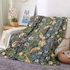1Pc Birds Flowers Blanket Soft And Comfortable Casual Warm Camping Travel Christmas Halloween Xmas Gift M928563