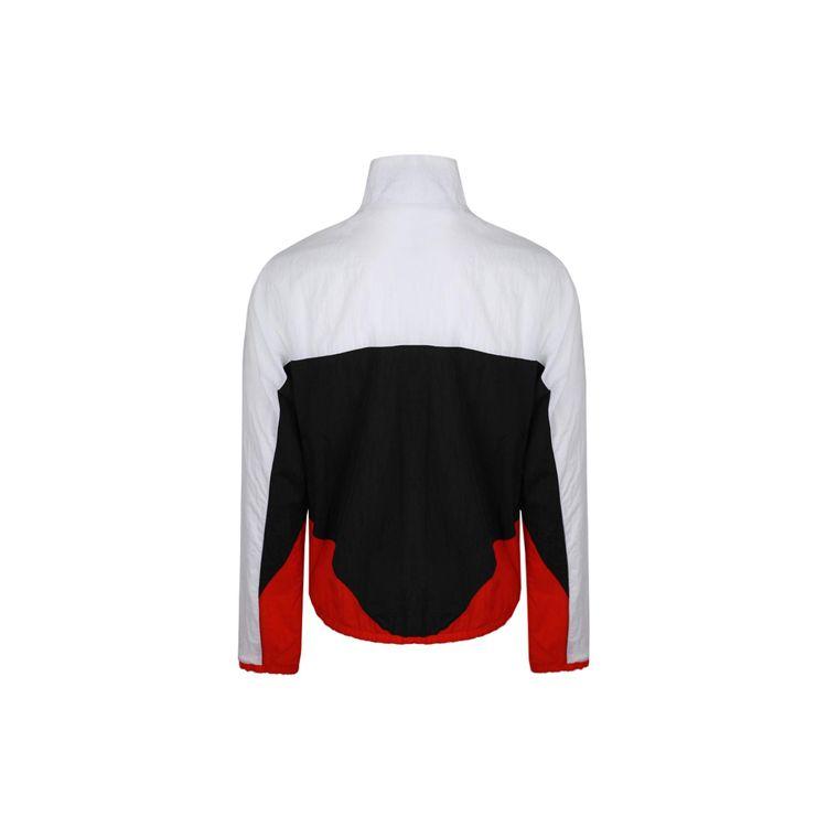 Nike Flight Jacket With Stand Collar And Half-Zip Design Men Outerwear Black Red CN8509-011