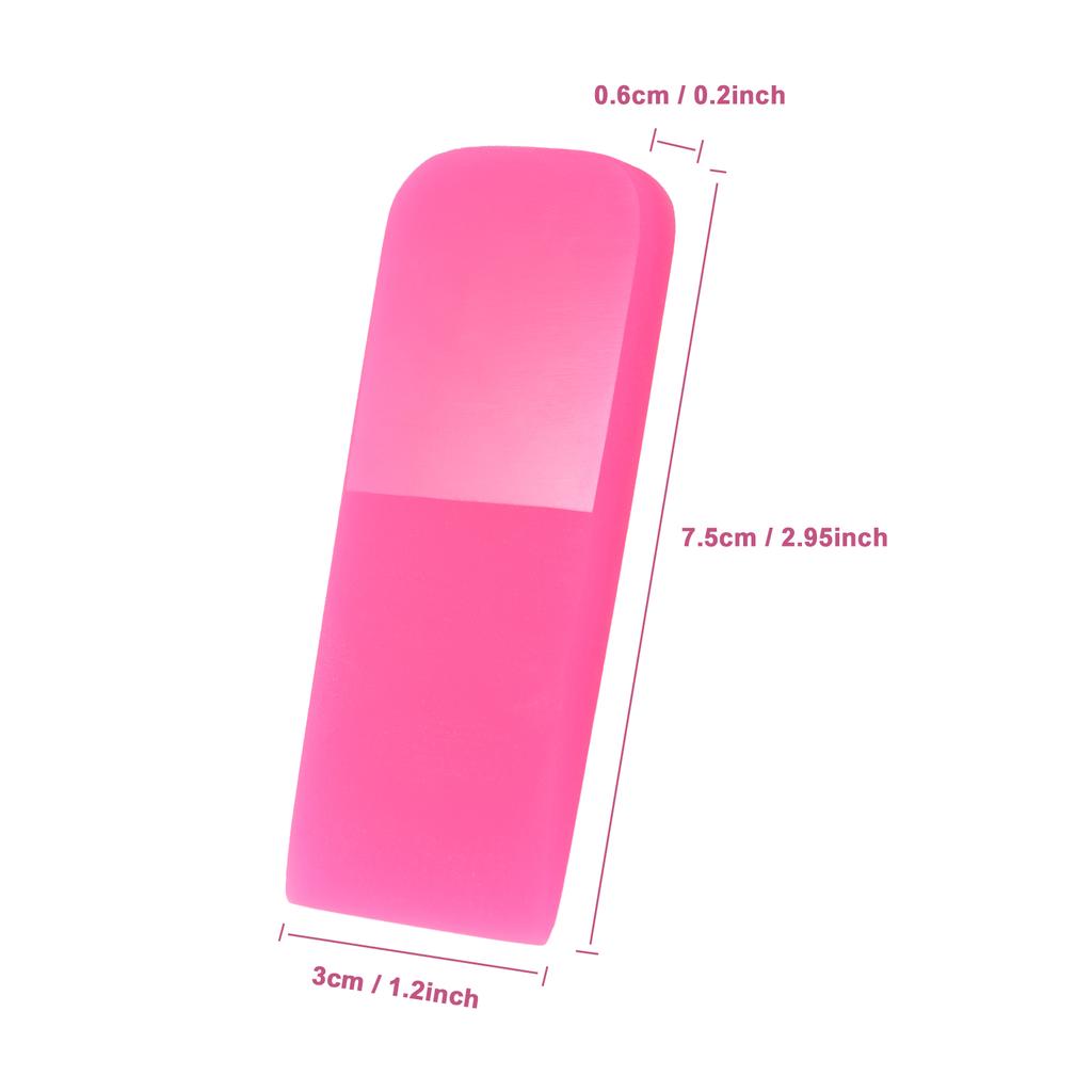 EHDIS Pink Rubber Scraper Soft PPF Wrapping Car Tools Wash Accessories Vinyl Tint Window Film Glass Water Removal Card