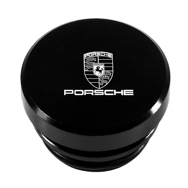 AEKUQ1 Metal Car Cigarette Lighter Button Cap Dustproof Cover Socket Accessory For Porsche 911 718 Taycan Panamera Cayenne Macan Cayman