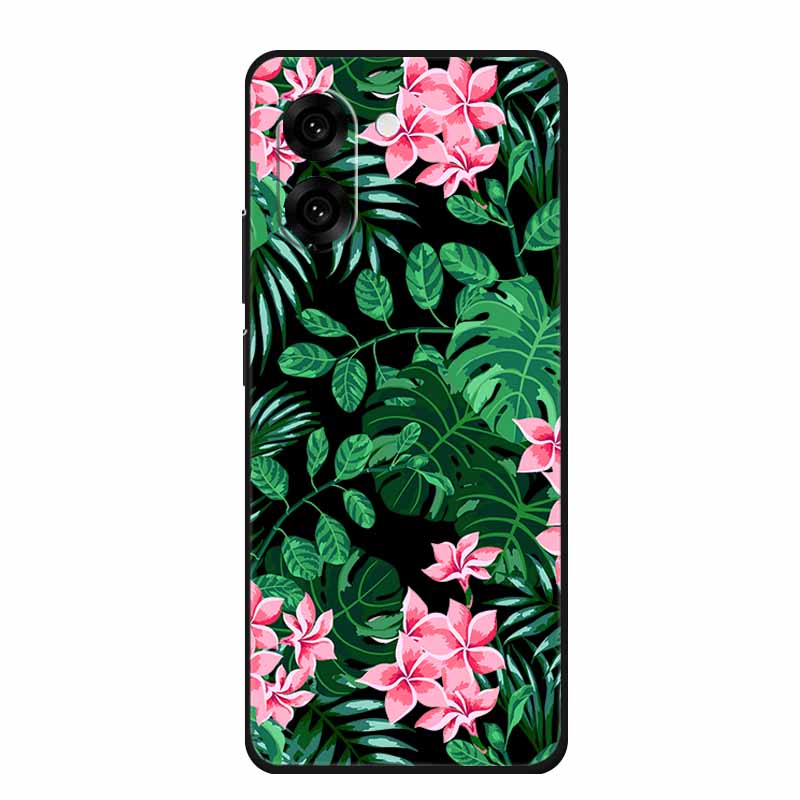 Black Silicone Case For OnePlus Nord CE5 Case One Plus Nord CE 5 Cartoon Cat Soft Back Cover For OnePlus Ace 5 Racing Phone Case