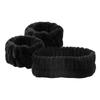 Headband Wrist Strap Set Women'S Face Washing Cuffs Wet Wrist Strap Absorbent Plush Quick Drying Headband