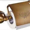 Household Bathroom Toilet Paper Holder Wall Mounted Classic Bathroom Antique Brass Roll Tissue Box Accessory Paper Towel Holder