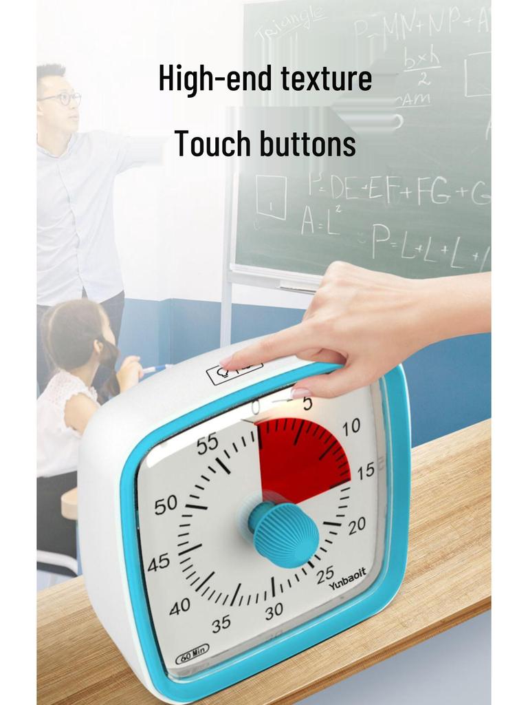 Kids' Visual Timer & Alarm Clock for Self-Discipline and Study