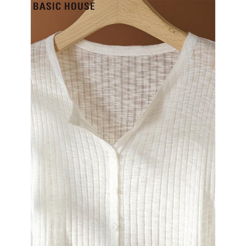 Basic House Women's Ice Silk Knit Sun Protection Cardigan