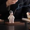 Керамическая курильница для благовоний в виде женщины династии Тан, держатель для палочек, кадило, дзен-декор для дома, украшение для гостиной, стола