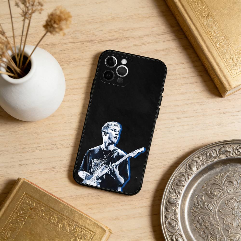 S-Sam COOL F-Fender Soft Silicone Black Cover,Phone Case For iPhone 17,16,15,14,13,12,11 Plus,Pro Max,XS